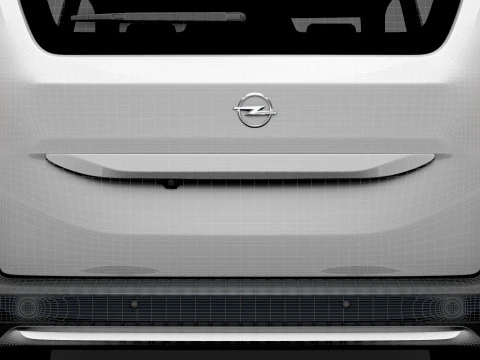 Opel Combo Electric 2025 3D Model