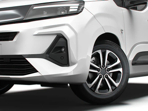 Vauxhall Combo El&eacute;trico 2025 Modelo 3D