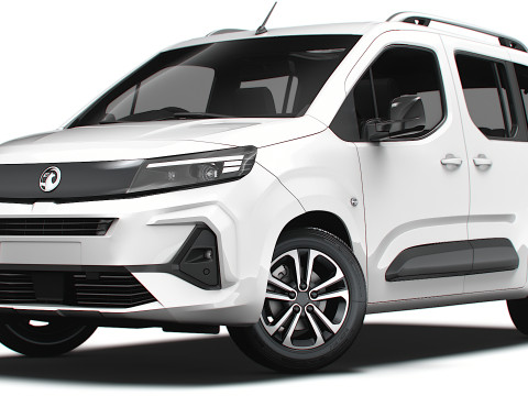 Vauxhall Combo Electric 2025 3D 模型