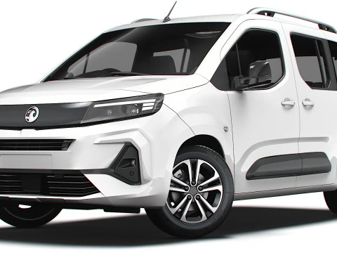 Vauxhall Combo El&eacute;trico 2025 Modelo 3D