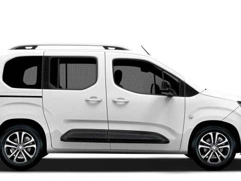Vauxhall Combo El&eacute;trico 2025 Modelo 3D
