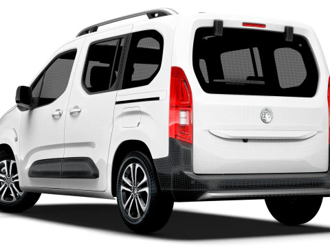 Vauxhall Combo El&eacute;trico 2025 Modelo 3D