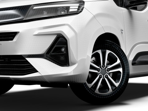 Vauxhall Combo Electric 2025 3D 模型
