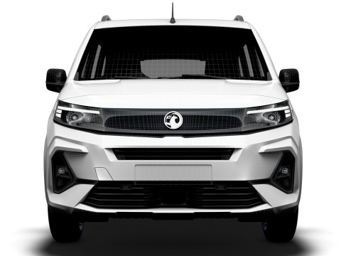 Vauxhall Combo Electric 2025 3D 模型