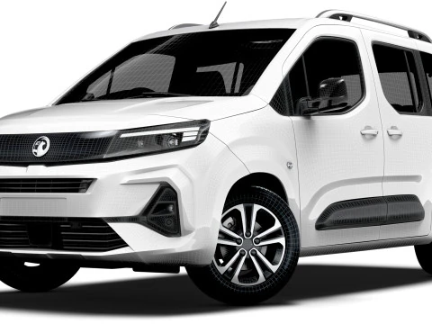 Vauxhall Combo El&eacute;trico 2025 Modelo 3D