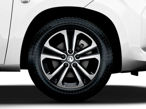 Vauxhall Combo El&eacute;trico 2025 Modelo 3D