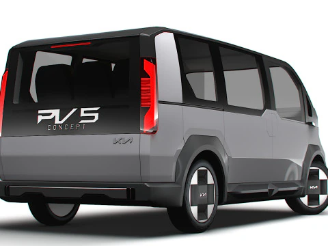 Kia PV5 2025 3D Model
