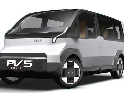 Kia PV5 2025 3D Model