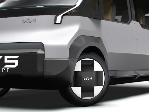 Kia PV5 2025 3D Model