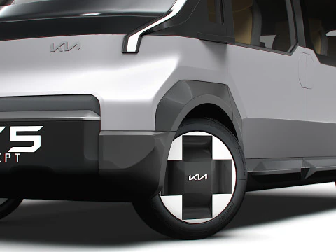 Kia PV5 2025 3D Model