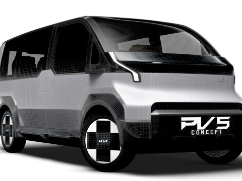 Kia PV5 2025 Modèle 3D