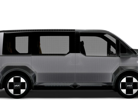 Kia PV5 2025 3D Model