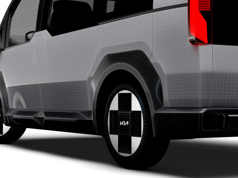 Kia PV5 2025 Modèle 3D