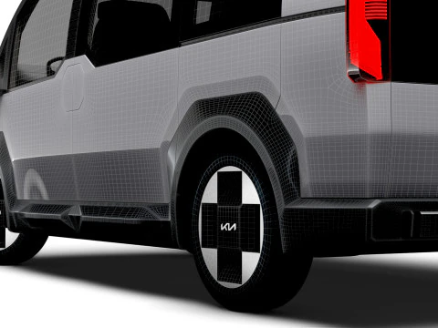 Kia PV5 2025 3D Model
