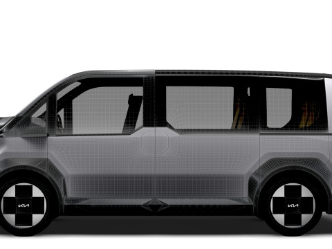 Kia PV5 2025 Modèle 3D