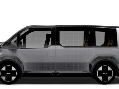 Kia PV5 2025 3D Model