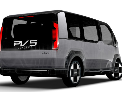 Kia PV5 2025 Modèle 3D