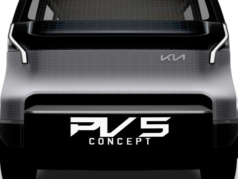 Kia PV5 2025 Modèle 3D