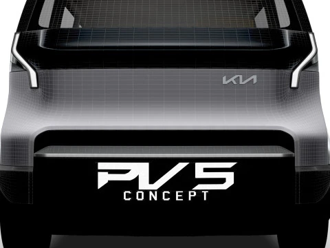 Kia PV5 2025 3D Model