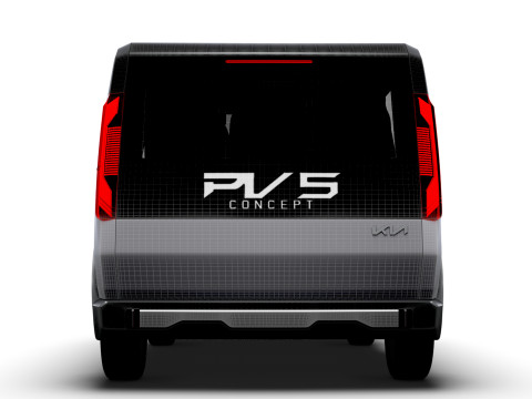 Kia PV5 2025 Modèle 3D