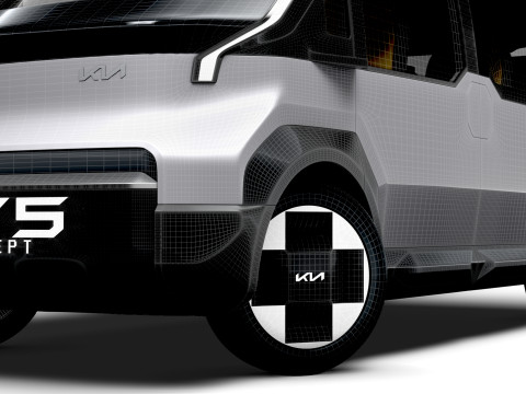 Kia PV5 2025 Modèle 3D