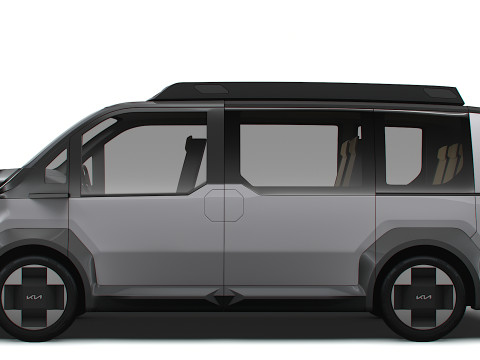 Kia PV5 RoboTaxi 2025 Modèle 3D