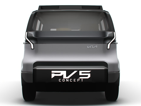 Kia PV5 RoboTaxi 2025 Modèle 3D