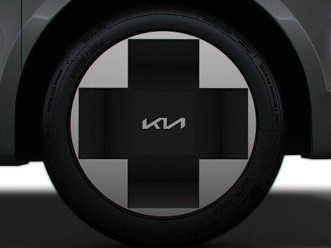 Kia PV5 RoboTaxi 2025 Modèle 3D