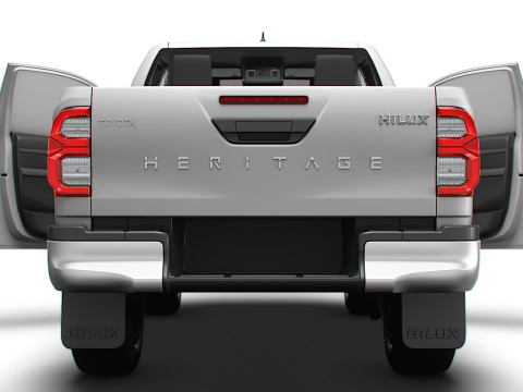 Toyota Hilux Xtra Cab HQ Interior 2024 3D Model