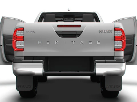 Toyota Hilux Xtra Cab HQ Interior 2024 3D Model