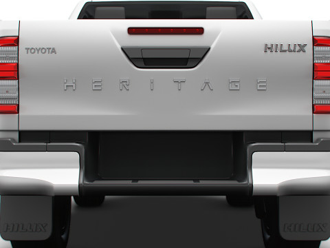 Toyota Hilux Xtra Cab HQ Interior 2024 3D Model