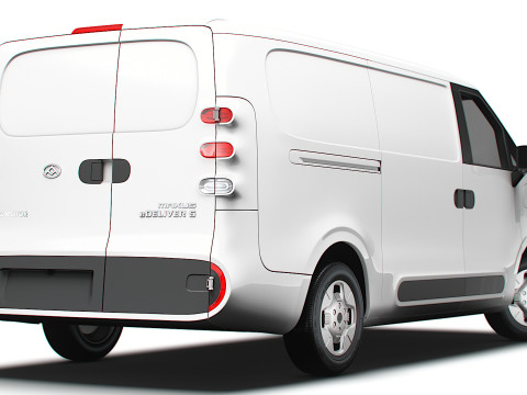 Maxus eDeliver 5 2025 3Dモデル