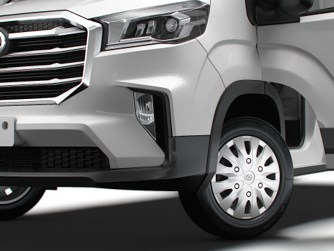 Maxus Deliver 9 Van L3H2 HQInterior 2025 3D Model