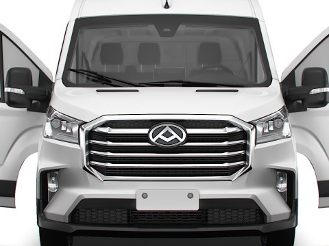 Maxus Deliver 9 Van L3H2 HQInterior 2025 3D Model