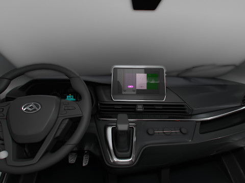 Maxus Deliver 9 Van L3H2 HQInterior 2025 3D Model