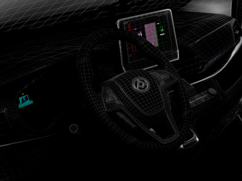 Maxus Deliver 9 Van L3H2 HQInterior 2025 3D Model