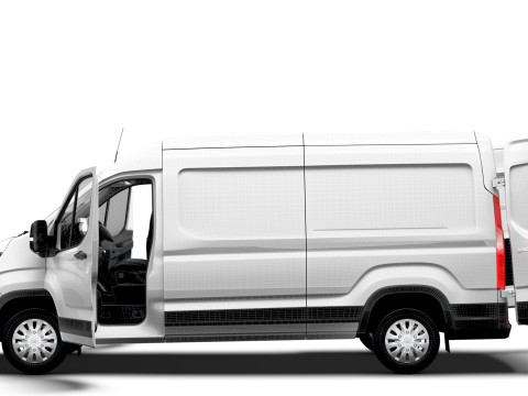 Maxus Deliver 9 Van L3H2 HQInterior 2025 3D Model