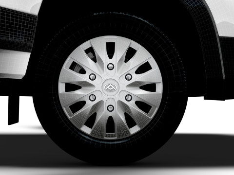 Maxus Deliver 9 Van L3H2 HQInterior 2025 3D Model