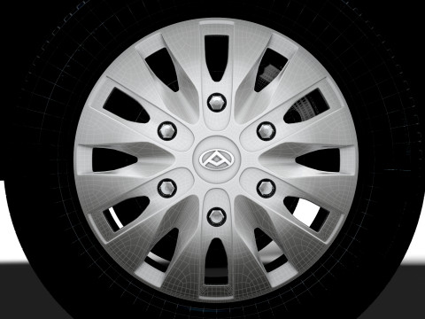 Maxus Deliver 9 Van L3H2 HQInterior 2025 3D Model