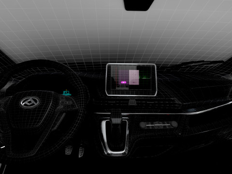 Maxus Deliver 9 Van L3H2 HQInterior 2025 3D Model