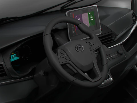 Maxus E Deliver 9 Van L3H2 HQInterior 2025 3D Model