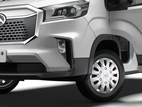 Maxus E Deliver 9 Van L3H2 HQInterior 2025 3D Model
