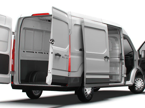 Maxus E Deliver 9 Van L3H2 HQInterior 2025 3D Model