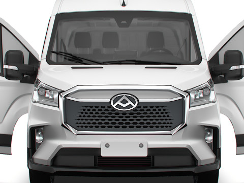 Maxus E Deliver 9 Van L3H2 HQInterior 2025 3D Model