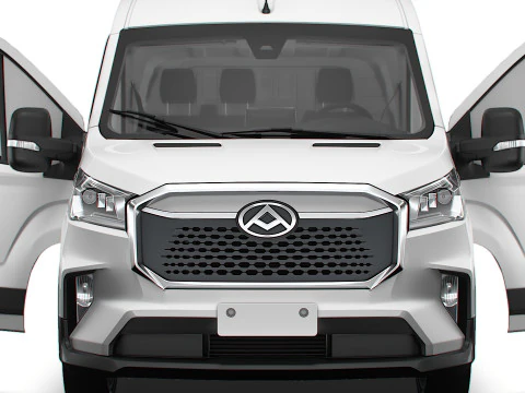 Maxus E Deliver 9 Van L3H2 HQInterior 2025 3D Model