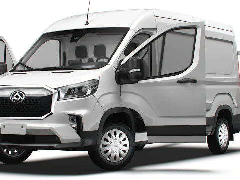 Maxus E Deliver 9 Van L3H2 HQInterior 2025 3D Model