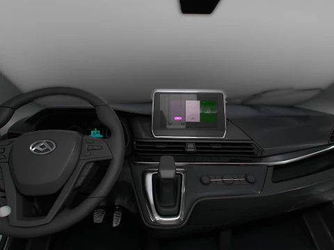 Maxus E Deliver 9 Van L3H2 HQInterior 2025 3D Model