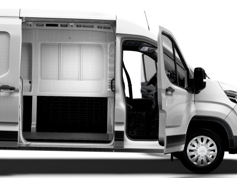 Maxus E Deliver 9 Van L3H2 HQInterior 2025 3D Model