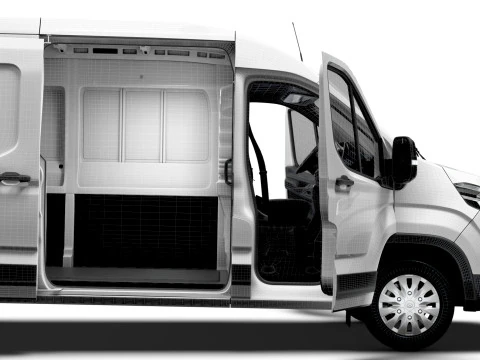 Maxus E Deliver 9 Van L3H2 HQInterior 2025 3D Model
