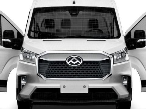 Maxus E Deliver 9 Van L3H2 HQInterior 2025 3D Model
